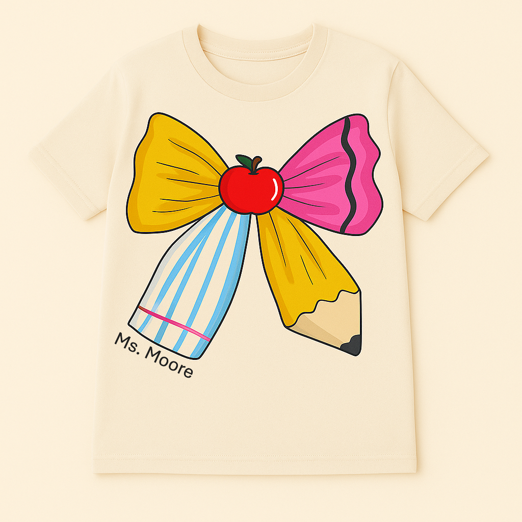 "Classroom Bow" T-shirt