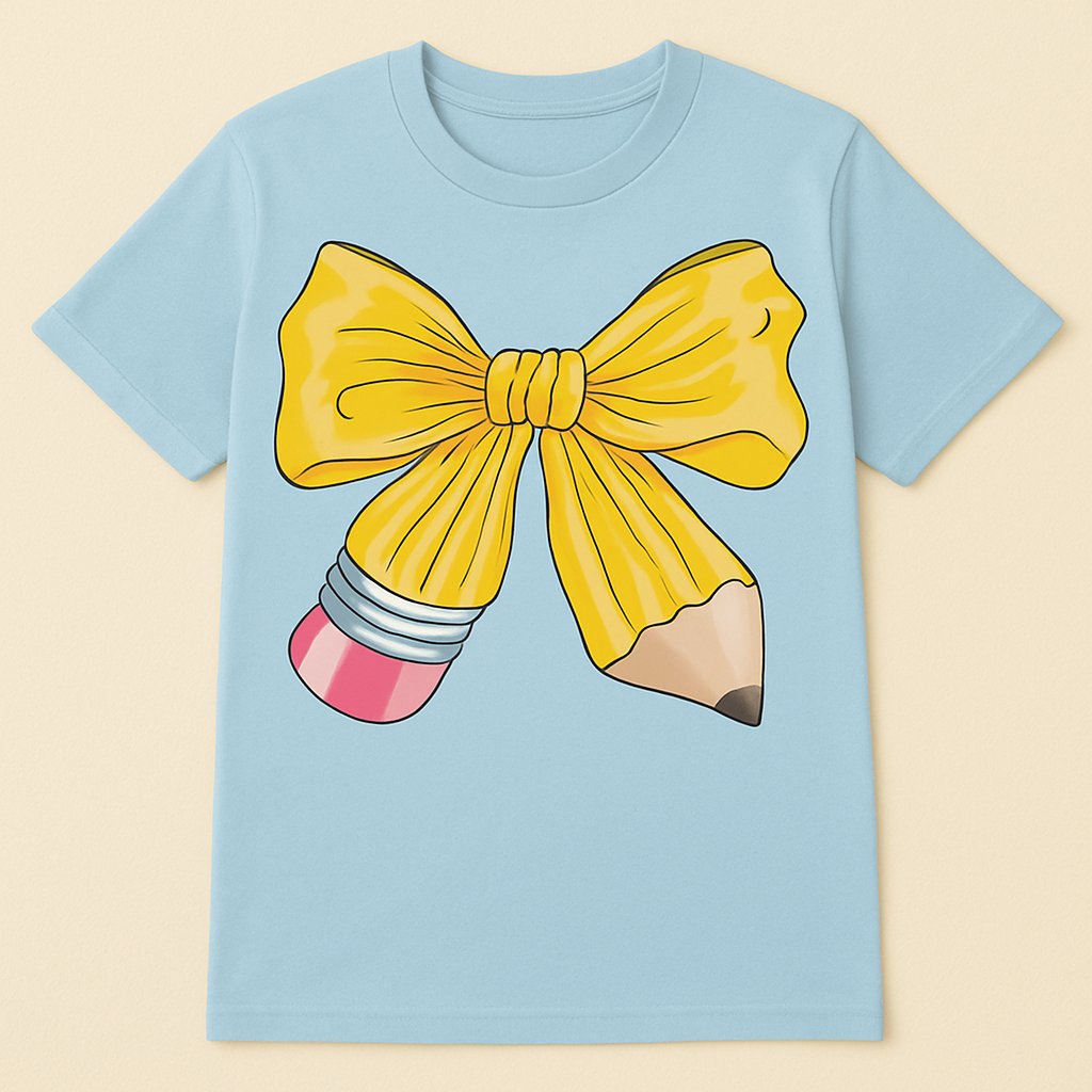 "Who needs an pencil?" T-shirt