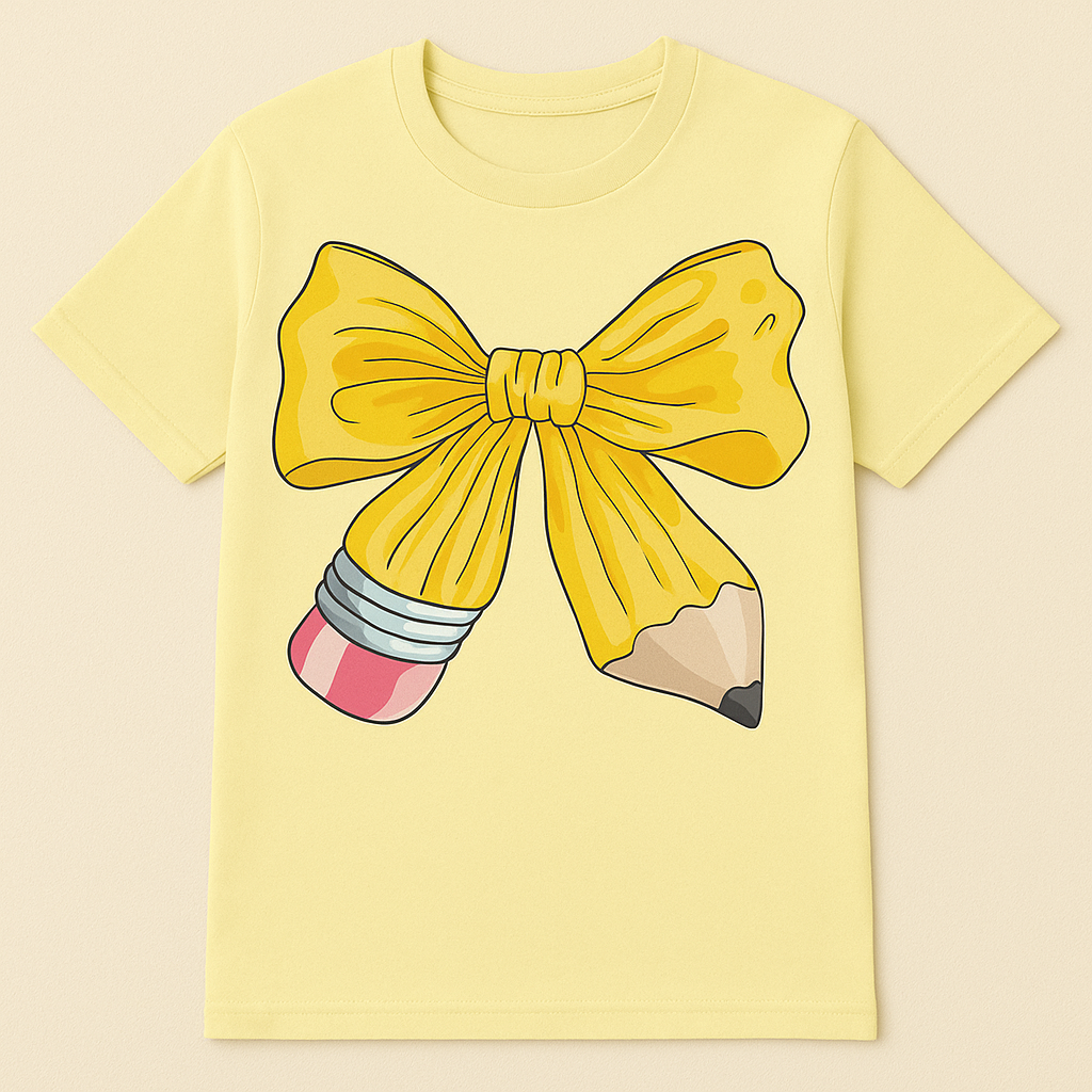 "Who needs an pencil?" T-shirt